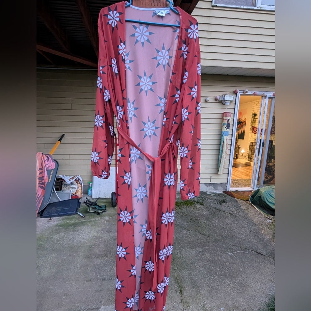 LAUREN GOOD DAY Warbonnet Full Length Duster 2xl